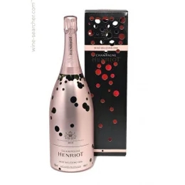 Henriot Trilogie Artistique Rose Millesime  Richard Fauguet 1989 150cl giiftcarton